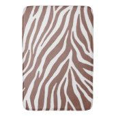 Zebrastrepenpatroon Badmat (Voorkant Verticaal)