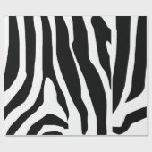 Zebrastrepenpatroon Cadeaupapier (Vlak)