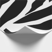 Zebrastrepenpatroon Cadeaupapier (Hoek)