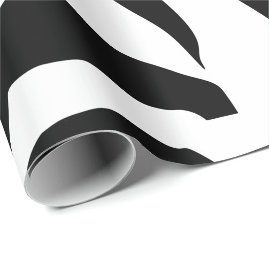 Zebrastrepenpatroon Cadeaupapier (Rol Hoek)