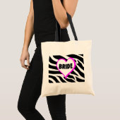 Zebrastropen Tote Bag (Voorkant (product))
