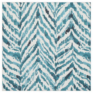 ZEBRAT Safari Zebra Print Waterverf Stof