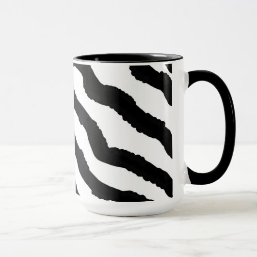 Zebravachtprint Mok (Rechts)