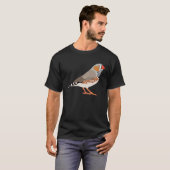 Zebravink T-shirt (Voorkant volledig)