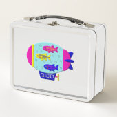 Zebravis in een Zeppelin (Voorkant)