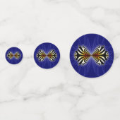 Zebravis Kus Confetti (Achterkanten)