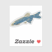 Zebravis sticker (Vel)