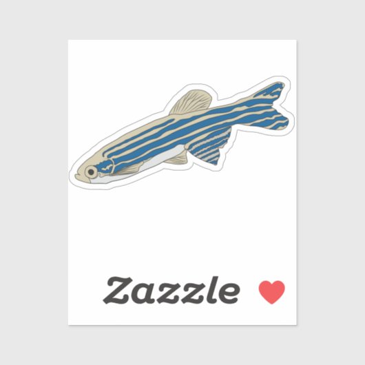 Zebravis sticker (Vel)