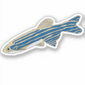 Zebravis sticker (Voorkant)