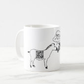 zebre humour code balk qr evolution citdrol koffiemok (Voorkant links)