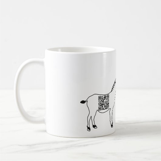 zebre humour code balk qr evolution citdrol koffiemok (Links)