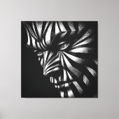 zebrine canvas afdruk (Voorkant)