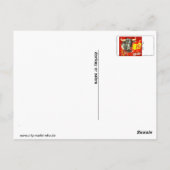 Zebroide Briefkaart (Achterkant)