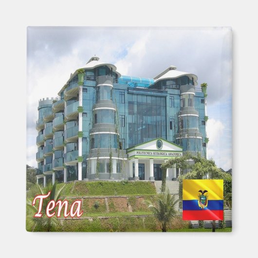 zEC005 TENA, Ecuador, Amerika, Fridge Magneet (Voorkant)