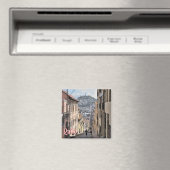 zEC009 QUITO, Old Town, America, Fridge Magneet (Insitu (Vaatwasser))