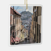 zEC009 QUITO, Old Town, Amerika, Keramisch Ornament (Rechts)
