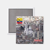 zEC024 AMBATO, Ecuador, Amerika, Fridge Magneet (Voorkant / Achterkant)
