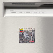 zEC024 AMBATO, Ecuador, Amerika, Fridge Magneet (Insitu (Vaatwasser))