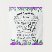 Zechariah 2:5 wandkleed (Voorkant)