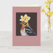 Zed de zwarte burniaanse oorlogskaart kaart (Gele Bloem)