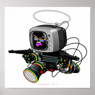 ZED HEX v1.0 Afdrukken Poster