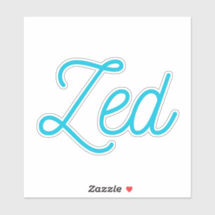 Zed Sticker
