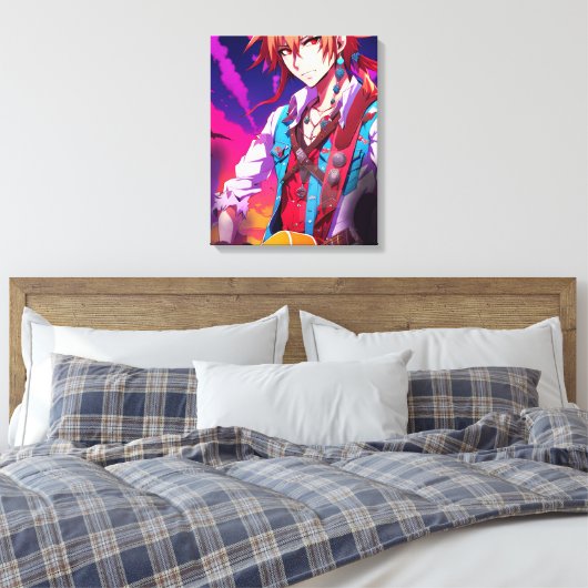 Zed Wight Canvas Afdruk (Insitu (Slaapkamer))