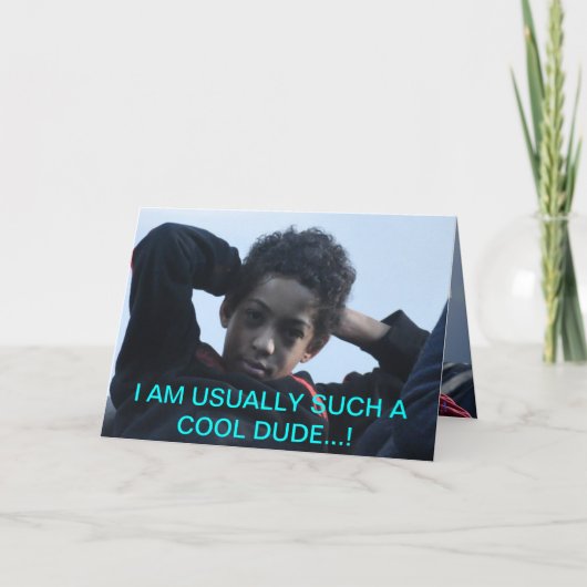 Zed'a 11e bday kaart (Voorkant)