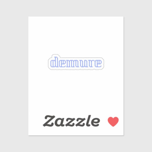 Zedig Sticker (Vel)