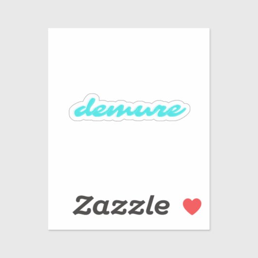 Zedig Sticker (Vel)