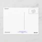 "Zedonk" Briefkaart (Achterkant)