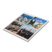 zEE005 TALLINN, Oude Stad, Haven, Estland Tegeltje (Zijkant)