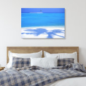 Zee 17 canvas afdruk (Insitu (Slaapkamer))