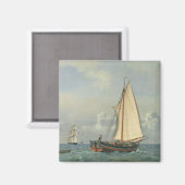 Zee 1831 magneet (Voorkant / Achterkant)