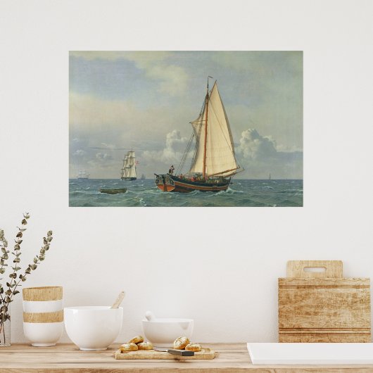 Zee 1831 poster (Keuken)