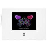 Zee 25e jaarlijkse Kaart (Achterkant Horizontaal)