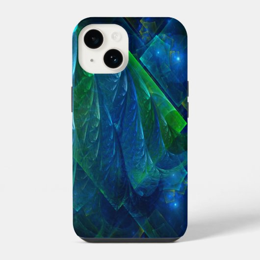 Zee 3D Abstract iPhone Hoesje (Achterkant)