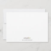 Zee - 5x7 partijuitnodiging kaart (Achterkant)