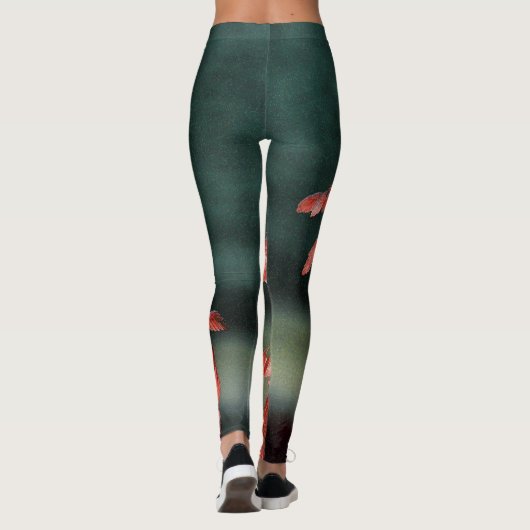 Zee Abstract haver Leggings (Achterkant)