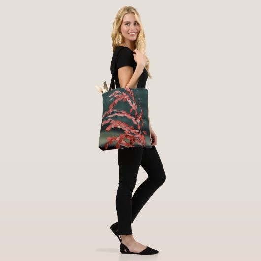 Zee Abstract haver Tote Bag (Op model)
