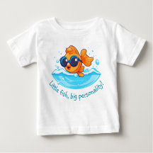 Zee Adventure | Cute Goldfish met zonnebril