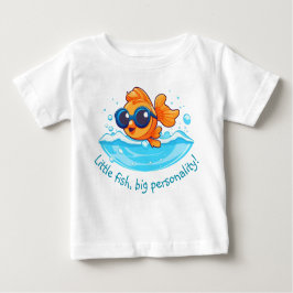 Zee Adventure | Cute Goldfish met zonnebril