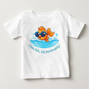 Zee Adventure Cute Goldfish met zonnebril