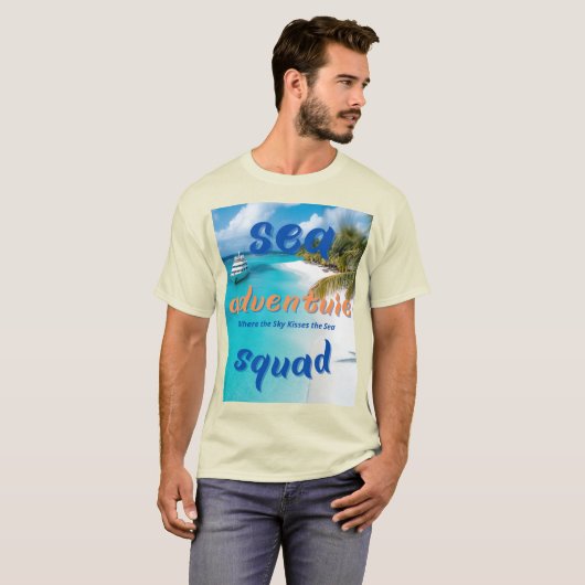Zee Adventure Squad T-shirt (Voorkant volledig)
