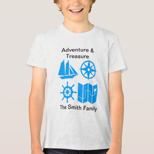 Zee Adventure Tri-Blend Shirt (Voorkant)