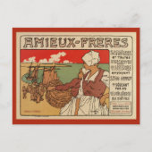  zee adverteren vis briefkaart (Voorkant)