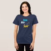 Zee Air en Sun Tri-Blend Shirt (Voorkant volledig)