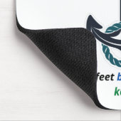 Zee Anchor Ahoy 7 feet onder Keel Muismat (Hoek)