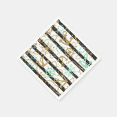 Zee Anchor Patroon Servet (Hoek)