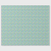 Zee Anchors en hellingspatroon Cadeaupapier (Vlak)